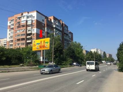 Билборд  в Хмельницком, 3x6  Прибузька вул., 22, в центр фото 1