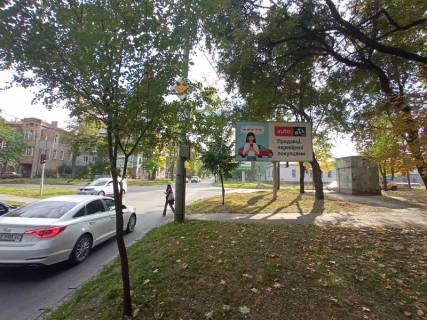 Білборд, Бігборд (Борд)   у Дніпро (Дніпропетровськ), 3x6  Бандери (кол. Шмідта) вул., 18 - Антоновича вул. (колиш. Свердлова ул.) Фото 1