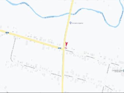 Билборд B в Ладыжине, 3x6  виїзд із міста, Хлібозаводська вул. схема