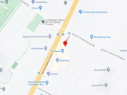 Брандмауэр B в Одессе Палія вул., 127/3. Стомость монтажу і демонтажу в вартість оренди не входить і оплачується окремо. Подробиці уточнюйте у менаджеров схема