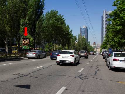 Ситискролл A в Киеве, 1.8x1.2  Українки бул., 5, в напрямку вул. Хрещатик фото 1