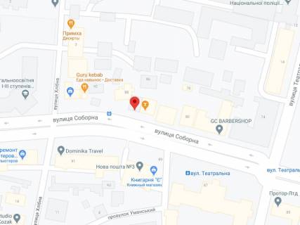 Видеоборд A у Вінниці Соборна вул., 84, аптека "Конекс", прайс за ролик 10 сек 1 вихід/5 хвилин, на двосторонньому екрані, від 144 виходів на день. Розрахунок для інших параметрів трансляції уточнюйте у менеджера. - 301269 схема