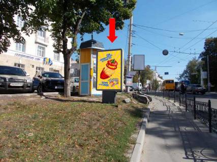 Ситилайт B в Сумах, 1.8x1.2  Покровська пл. (кол. Червона пл.), біля готелю "Україна" (№1) фото 1