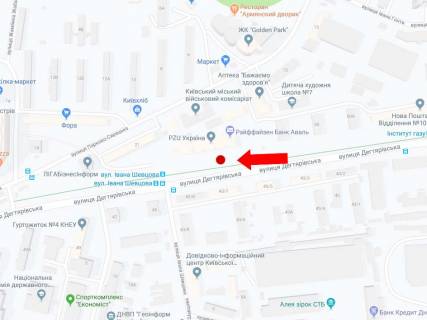 Призма A в Киеве, 3x6  Дегтярівська вул., 62, в сторону ст.м. "Берестейська" - 457110 схема