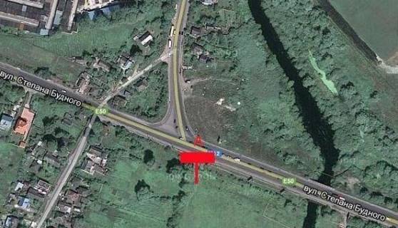 Билборд A в Тернополе, 3x6  Будного вул. / Шептицького вул. схема