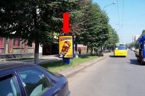 Ситилайт  в Ивано-Франковске, 1.8x1.2  Галицька вул., 87 фото 1