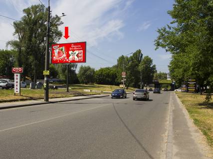 Билборд  в Киеве, 3x6  Відрадний пр., 107, з центру фото 1