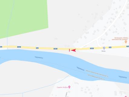 Билборд B в Куты, 3x6  смт Кути, виїзд із міста схема