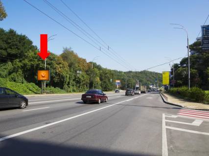 Беклайт  у Києві, 2.3x3.14  Дружби Народів бул. / вул. Курганівська, в сторону моста Патона, Набережного шосе Фото 1