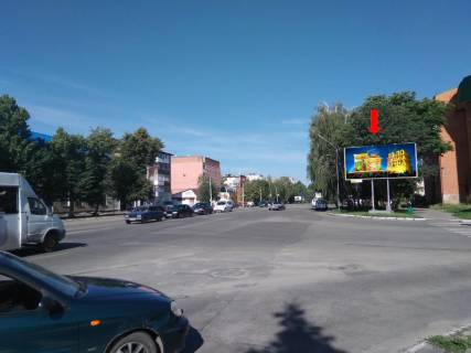Билборд  в Лубнах, 3x6  Радянська вул. / Садова вул. фото 1