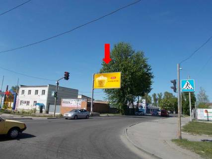 Билборд B в Сумах, 3x6  Харківська вул. / Лінійна вул. (флажок) фото 1