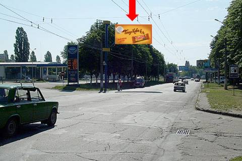 Билборд B в Кременчуге, 3x6  Московська вул., 7, біля АЗС фото 1