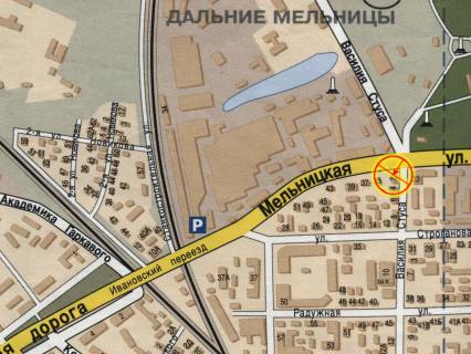 Призматрон, Призма + у Одесі, 3x6  Стуса вул. - Мельницька вул. - 560911 схема