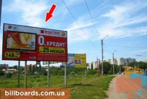 Білборд, Бігборд (Борд)  B у Бахмуті Горбатова вул., Недалеко від "Kamenniy Dvorik" Фото 1