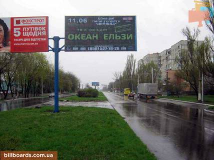 Билборд A в Бахмуте Чайковського вул., 105, лівий фото 1