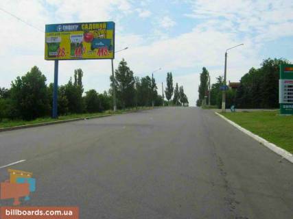 Билборд B в Бахмуте Незалежності вул. (колиш. Радянська вул.), 228, АЗС фото 1