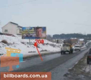 Билборд B в Бучаче Галицкая ул., г. Бучач фото 1