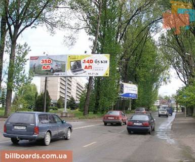 Білборд, Бігборд (Борд)  A у Чернівцях, 3x6  Винниченка вул. - Руська вул., р/с, лівий Фото 1