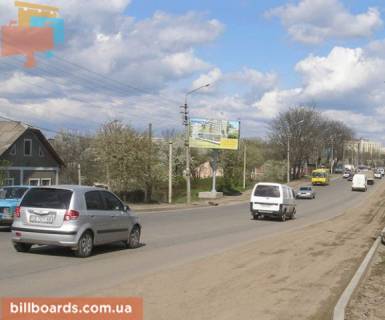 Билборд B в Черновцах, 3x6  Винниченка вул. - Болотникова вул., до Жасминової вул. фото 1