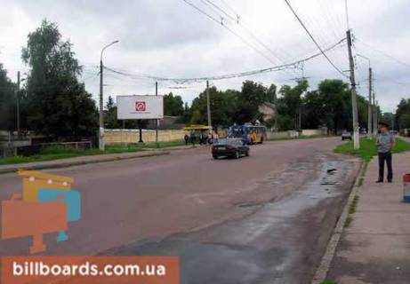 Билборд  в Чернигове Шевченко ул., ул. Калинина, к центру фото 1