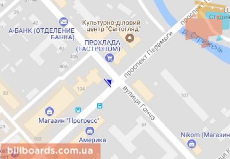 Скролер, Скрол A у Чернігові, 2.3x3.14  Перемоги просп., 104 - 481848 схема