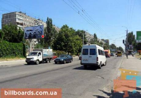 Билборд  в Днепр (Днепропетровск) Калиновая ул., 100А, перед остановкой фото 1
