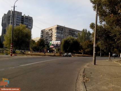 Билборд B в Днепр (Днепропетровск) Героїв пр., 46 - Добровольців пров. фото 1