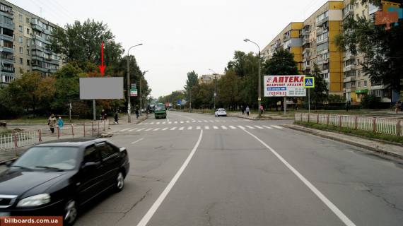 Билборд B в Днепр (Днепропетровск) Героїв пр., 23 фото 1