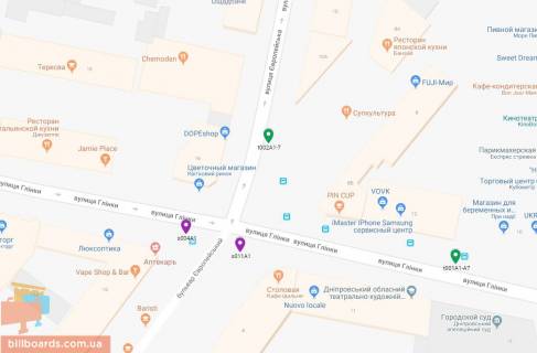 Скроллер A в Днепр (Днепропетровск), 3.14х2.32  вул. Європейська (Миронова), 10 - 169275 схема