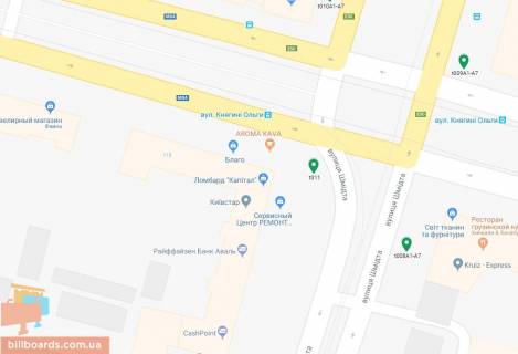 Скролер, Скрол A у Дніпро (Дніпропетровськ), 3.14х2.32  просп. Дмитра Яворницького - вул. Шмідта, рух у напрямку Центрального ринку "Озерка", біля світлофора - 169324 схема