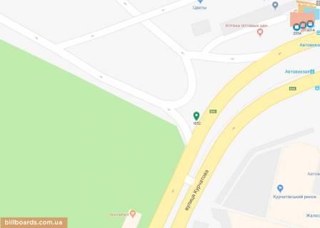 Скролер, Скрол A у Дніпро (Дніпропетровськ), 3.14х2.32  вул. Курчатова в районі автовокзалу - 169380 схема