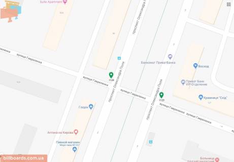 Скроллер  в Днепр (Днепропетровск) Поля пр. (бывш. Кирова пр.), 90 - 172701 схема