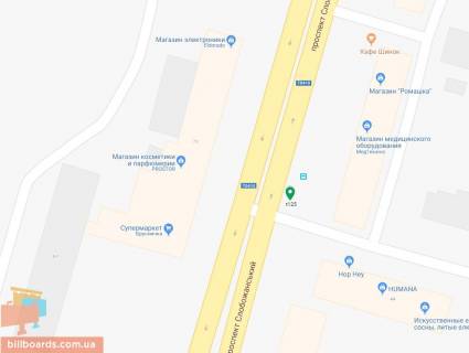 Скролер, Скрол A у Дніпро (Дніпропетровськ), 3.14х2.32  просп. Слобожанський, 46, на зупинці, на світлофорі - 181552 схема