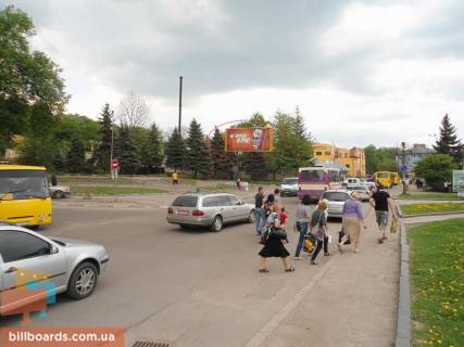 Билборд B в Дрогобыче Чорновола вул. - Українки вул. фото 1