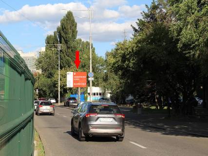 Видеоборд A в Киеве, 2.3x3.14  Жилянська вул., 97, в центр - 583301 фото 1