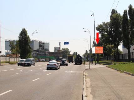 Скроллер A в Киеве, 2.3x3.14  Новокостянтинівська вул., 1 - вул. Електриків, розв'язка, в бік Подолу - 532180 фото 1