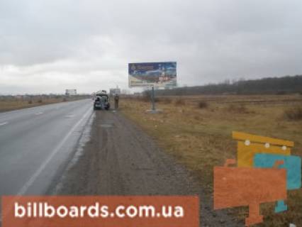 Билборд A в Калуше В'їзд з боку Долини, лівий фото 1