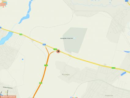 Билборд A в Харькове Траса Київ - Харків схема