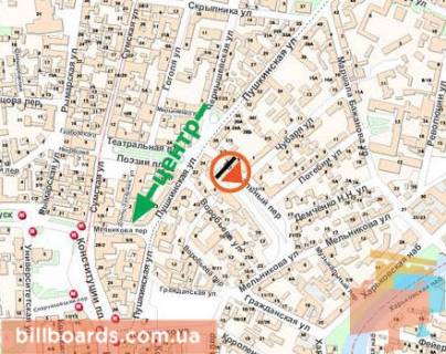 Сiтiлайт B у Харкові Театральний пров., 4 схема