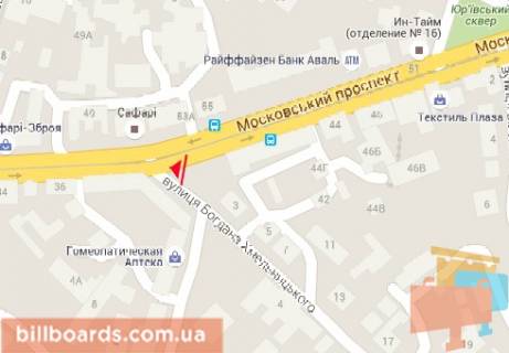 Скролер, Скрол  у Харкові Московский пр., 40 - 162969 схема