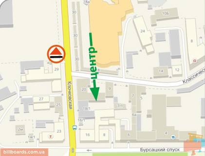 Призма A в Харькове Клочківська вул., 29 / Кравцова пров. - 163085 схема