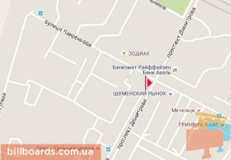 Призматрон, Призма  у Херсоні Лавренева ул. - Святых Кирилла и Мефодия пр. (бывш. Димитрова пр.) - 81198 схема