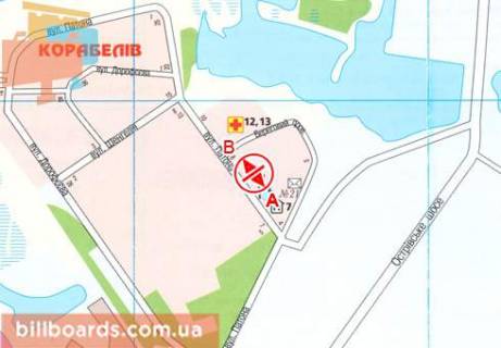 Скроллер  в Херсоне Патона ул., 4 - 81235 схема