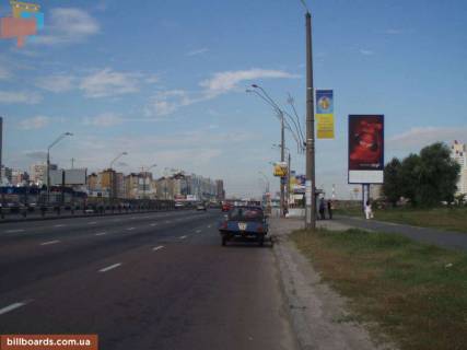 Бэклайт A в Киеве Бажана пр. - Руденко ул., напротив ТРЦ "Пирамида", в центр фото 1