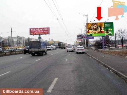 Билборд  в Киеве Кольцевая дорога, перед супермаркетом"Ашан" фото 1