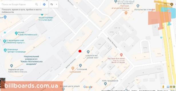 Ситилайт B в Киеве Іллінська вул., 3/7 схема