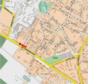 Білборд, Бігборд (Борд)  A у Борисполі Київський Шлях вул., 13, навпроти ТРЦ "Аеромолл", супермаркетів "Екомаркет", "Novus", в сторону Києва схема