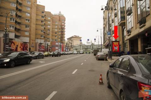 Сітіскролл A у Києві, 1.8x1.2  Басейна, 6, ТЦ "Арена Сіті" і "Мандарин плаза", в сторону вул. В. Васильківська Фото 1