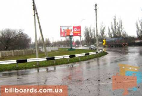 Билборд B в Краматорске Тихого вул. (колиш. Орджонікідзе вул.) - Танкістів вул., роздільник фото 1