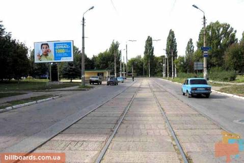 Билборд B в Краматорске Дніпровська вул. - Тихого вул. (колиш. Орджонікідзе вул.) фото 1